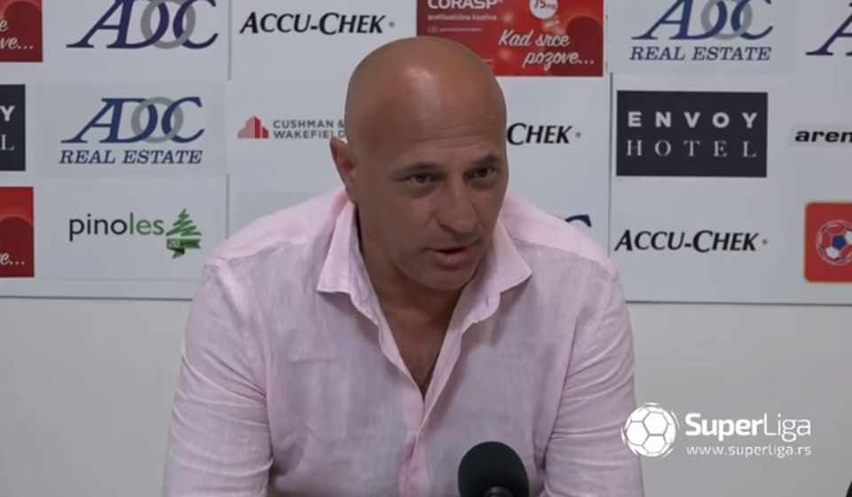 Dragan Antić. Foto screenshot Super liga