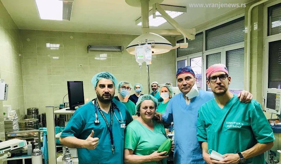Uigran tim surduličkih specijalista. Foto Vranje News