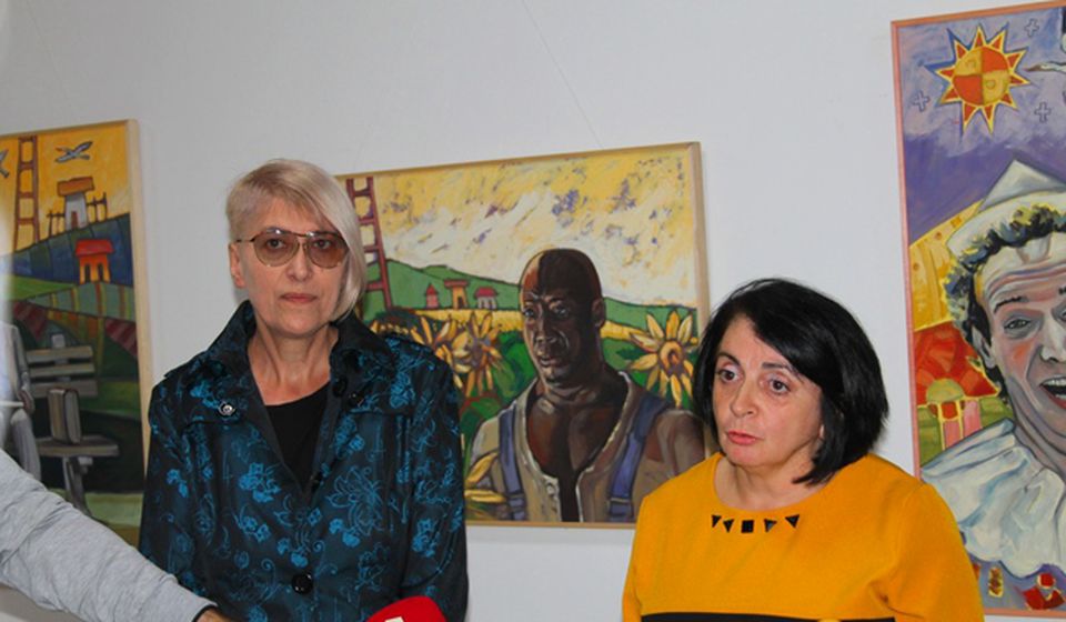 O stvaralaštvu slikarke govorila istoričarka umetnosti i kustos Galerije Narodnog muzeja Mirjana Jovanović. Foto VranjeNews