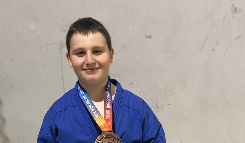 Medalja bronzanog sjaja i za Uroša Marinkovića. Foto JKV