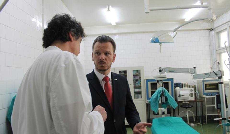 Grawe donira zdravstvo gde god postoji potreba. Foto VranjeNews