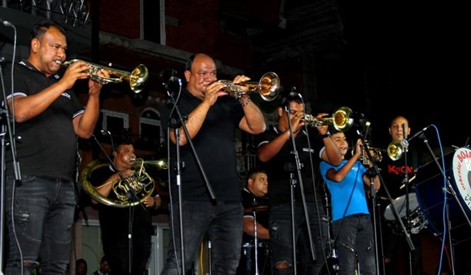 Svi su oni majstori: Orkestar Bojana Ristića iz Vladičinog Hana. Foto VranjeNews