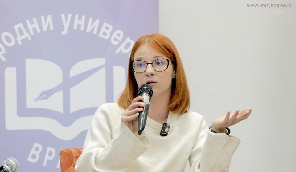 Aleksandra Jovanović. Foto Vranje news