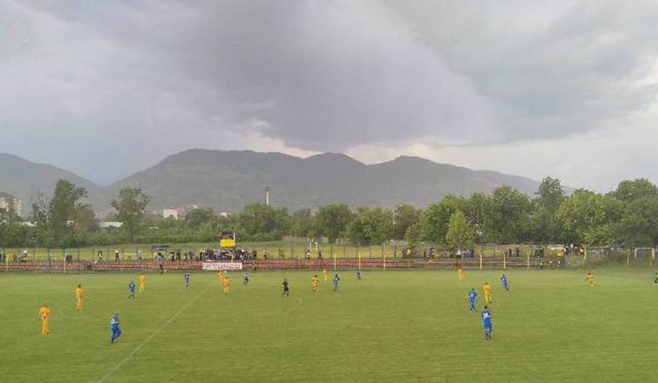 Sastavili se nebo i zemlja: detalj iz 75. minuta. Foto VranjeNews