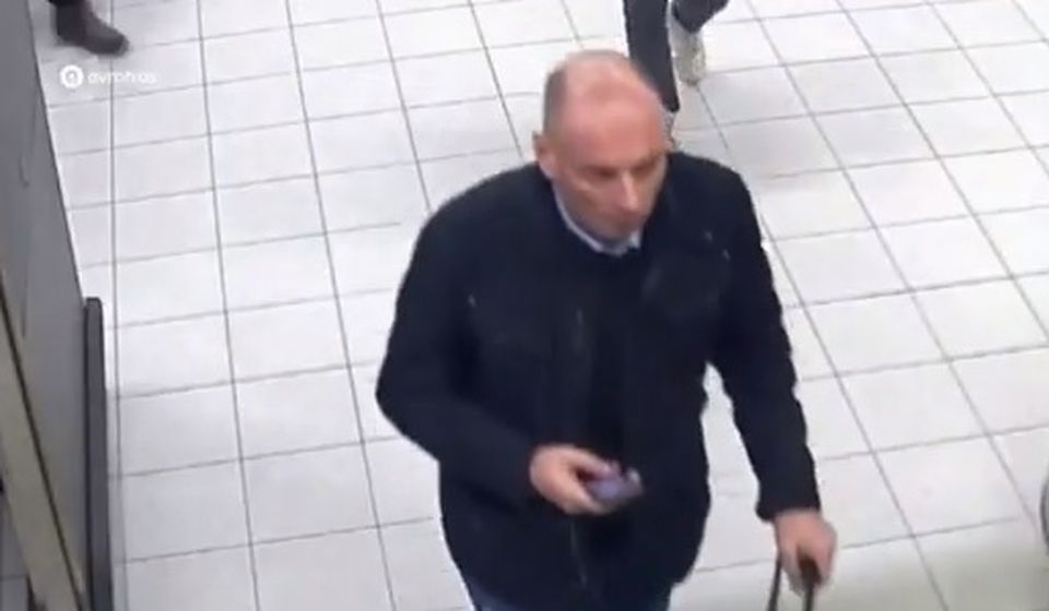 Goran Tasić Gokče sat vremena pre ubistva na aerodromu u Amsterdamu. Foto youtube screenshot