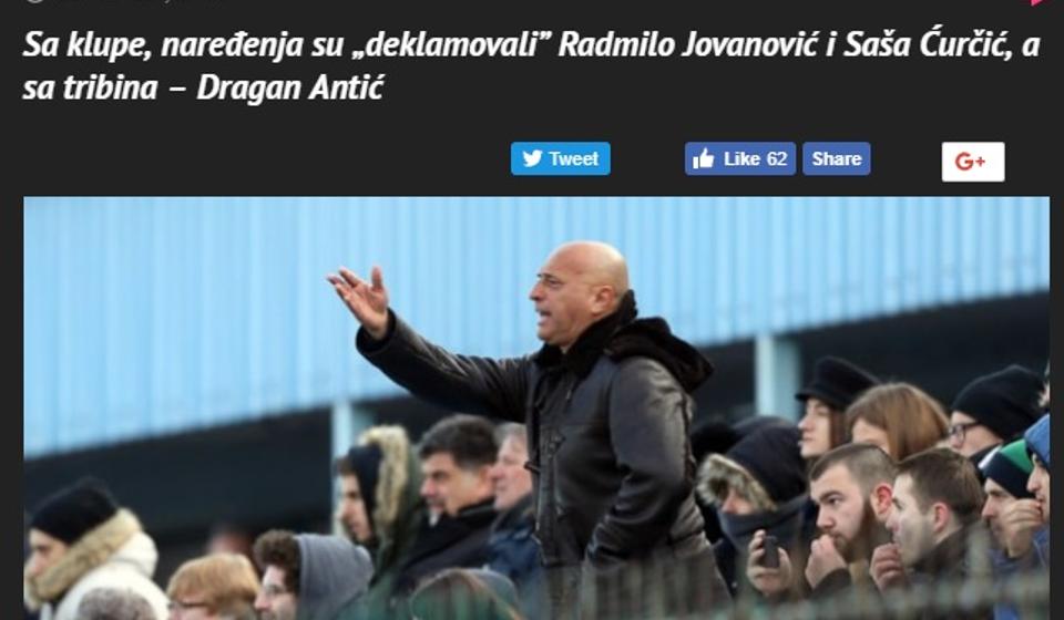 Foto Printscreen Sportski žurnal