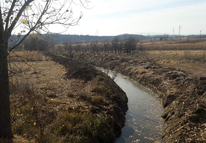 Jedan od kanala kraj Južne Morave. Foto ilustracija GV