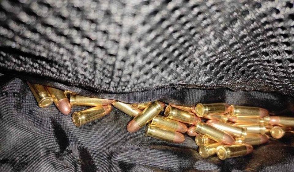 Zaplenjena municija. Foto UC