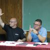 Nema "druge struje"; oni su nebitni i tek će biti nebitni: Dejan Ivanović glasa na sednici Skupštine FSG Vranje. Foto Vranje News