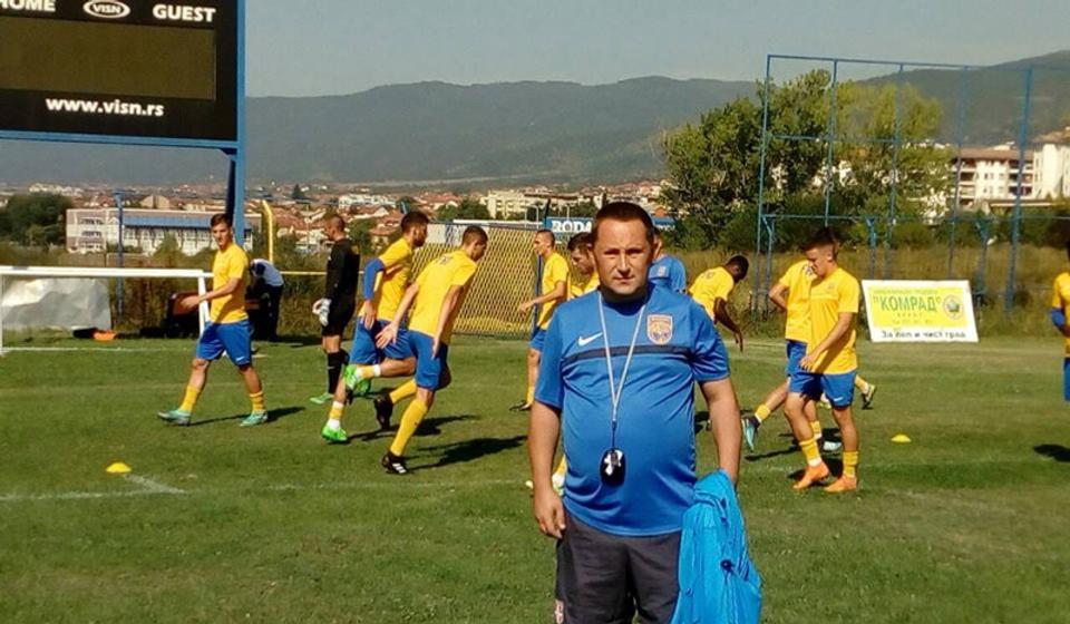 Vranje ima mnogo fudbalskih talenata: Pavković na treningu Dinama. Foto privatna arhiva