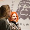 Aleksandra na promociji romana Crna ptica u Vranju. Foto Vranje News
