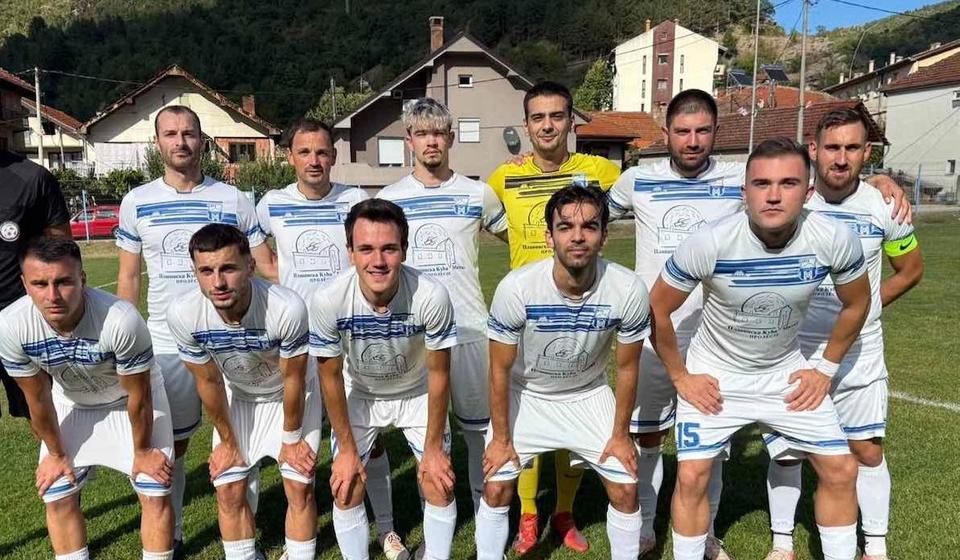 Zonaš iz Trgovišta u dobroj formi. Foto FK Pčinja