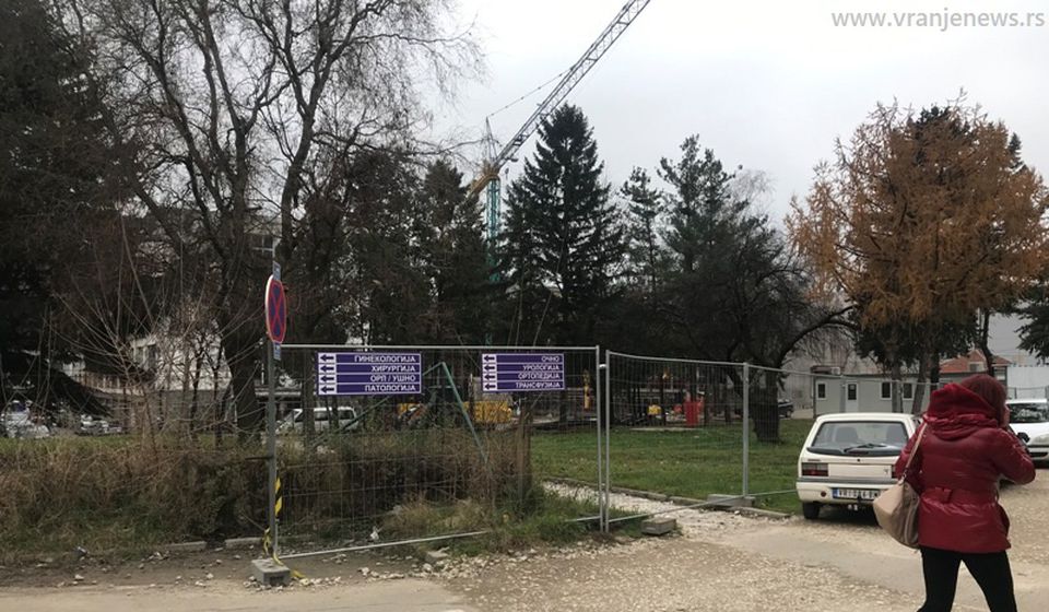 Krug Zdravstvenog centra u Vranju. Foto Vranje News