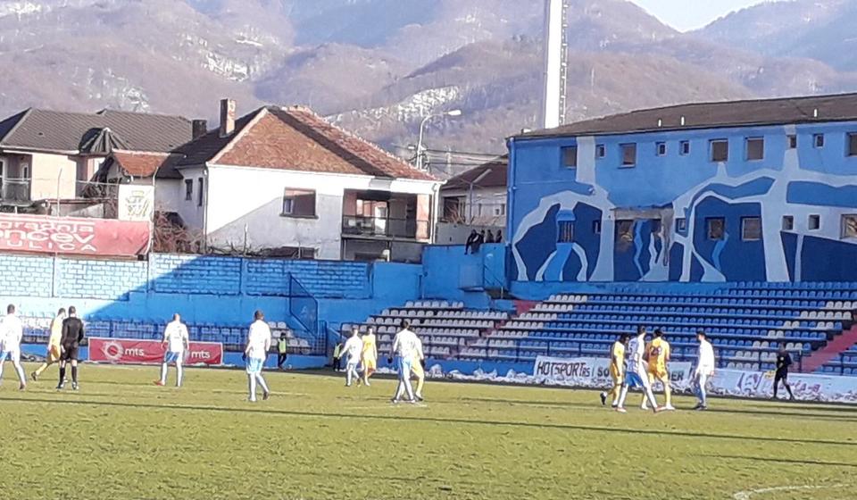 Detalj sa današnjeg meča u Surdulici. Foto VranjeNews