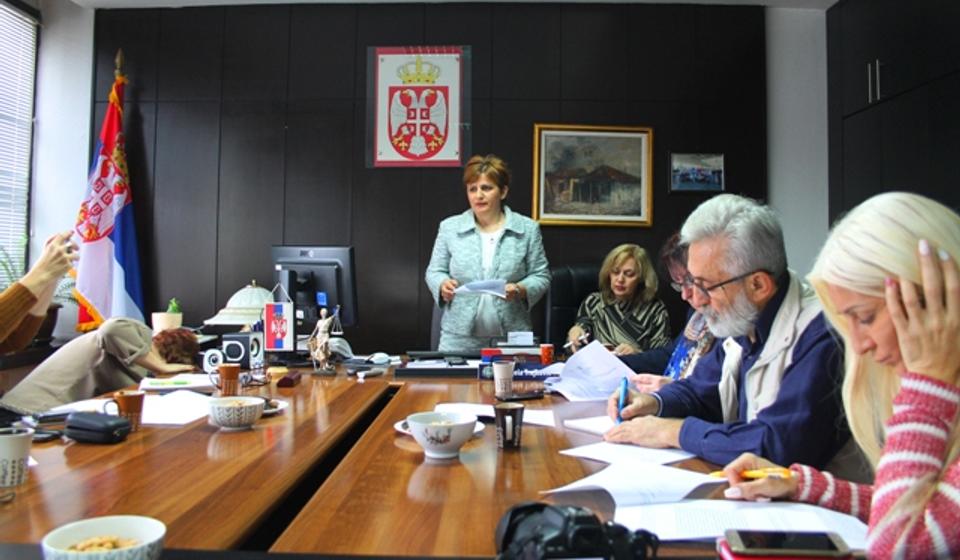 Danijela Trajković na godišnjoj konferenciji za medije. Foto VranjeNews