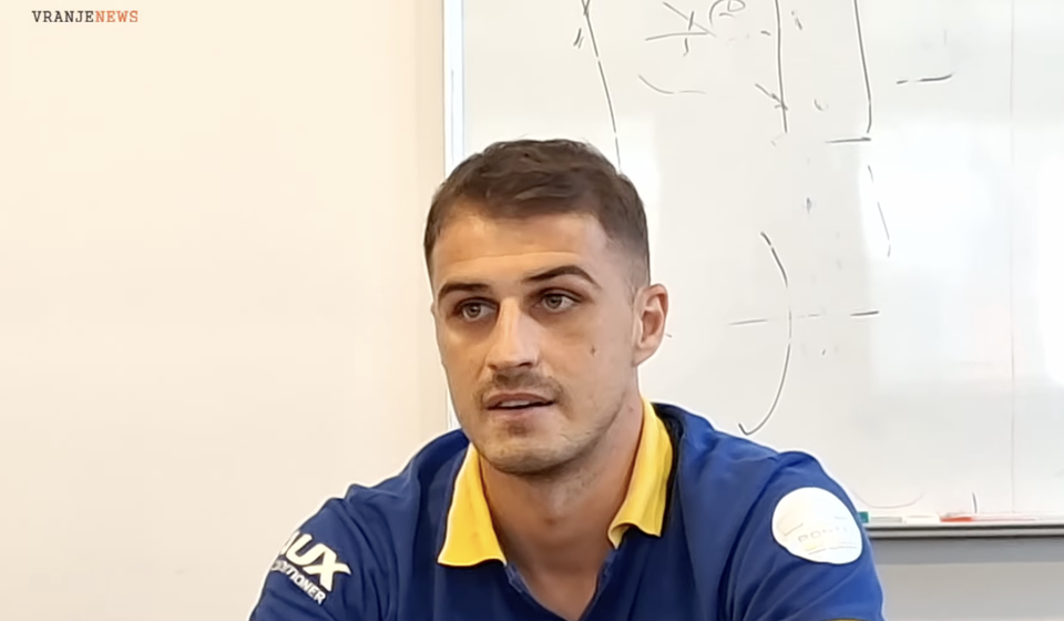 Filip Stamenković, kapiten Dinamo Jug-a. Foto Vranje news