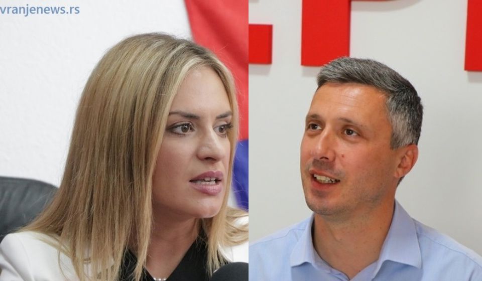Listu predvode MIlica Đurđević Stamenkovski i Boško Obradović. Foto Vranje News