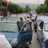Na desetine vlasnika vozila na protestu u Vranju. Foto VranjeNews 
