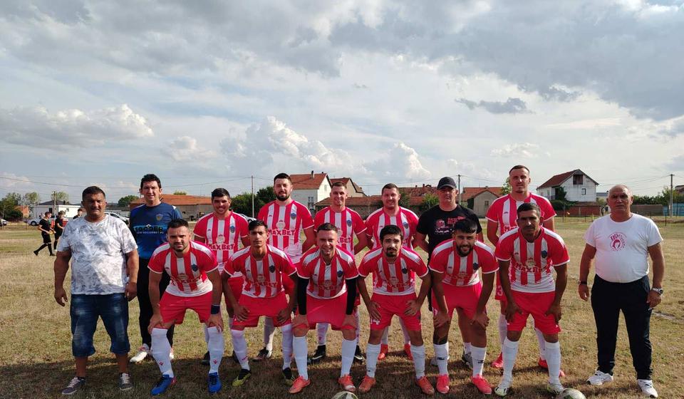 Vranjski Radnički 2021 prvi put u ovoj ligi slavio protiv Lugine u Preševu. Foto FK Radnički 2021