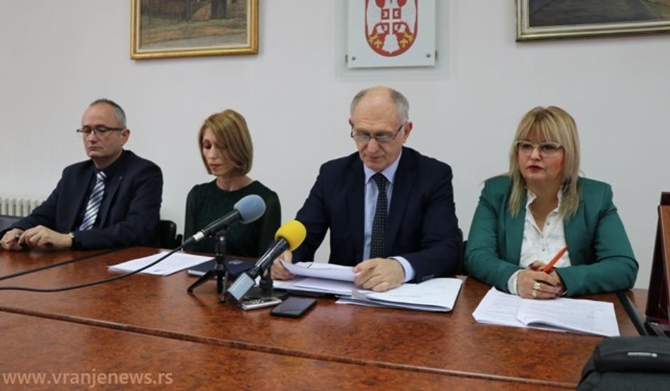 Sa današnje konferencije za medije. Foto Vranje News