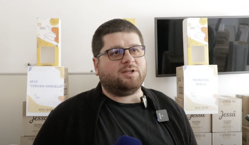 Nenad Stojiljković, novi direktor Zmajeve škole. Foto Vranje news