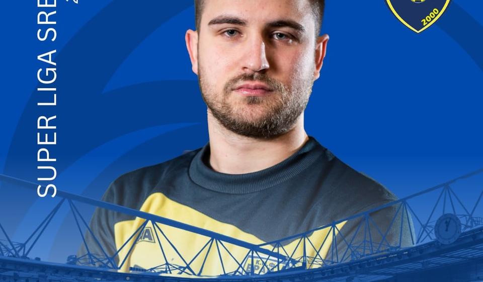 Aleksandar Stošić sa dva gola (drugi u poslednjoj sekundi utakmice) doneo Vranjancima bod. Foto KMF Vranje