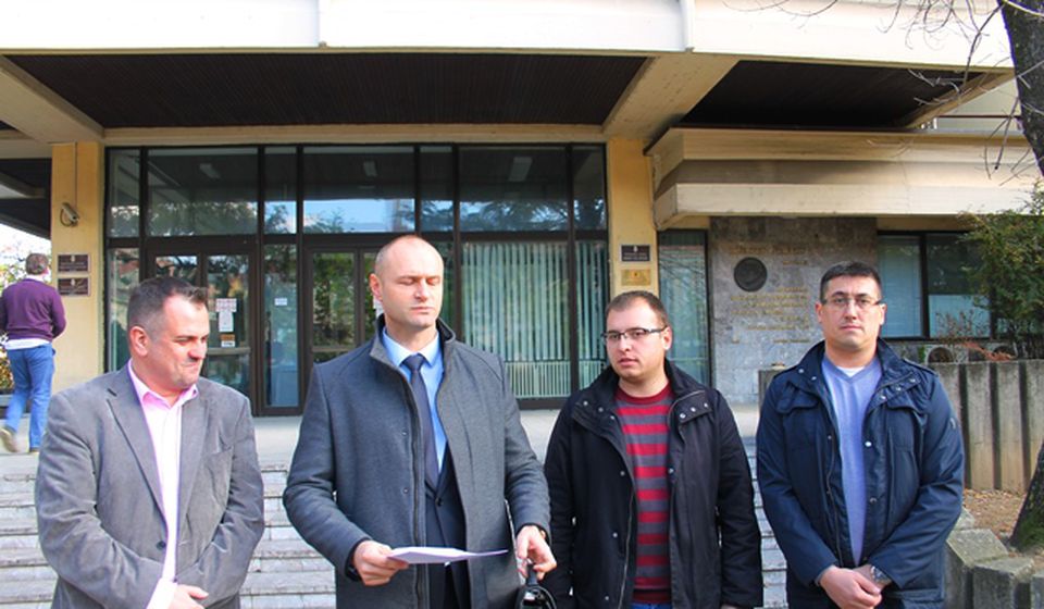 Narodna stranka je 15. novembra podnela krivične prijave protiv četiri člana vranjskog SNS-a. Foto VranjeNews