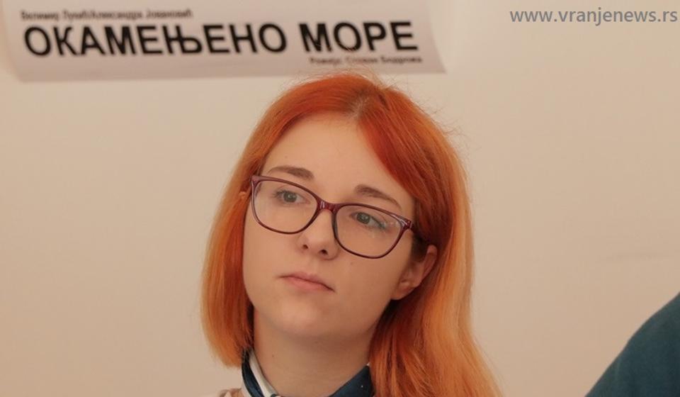 Aleksandra Jovanović. Foto Vranje news