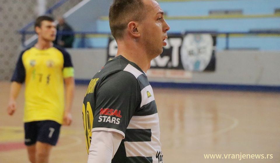 Odveo Vranjance u četvrtfinale Kupa Srbije u futsalu: Miloš Trajković. Foto Vranje News