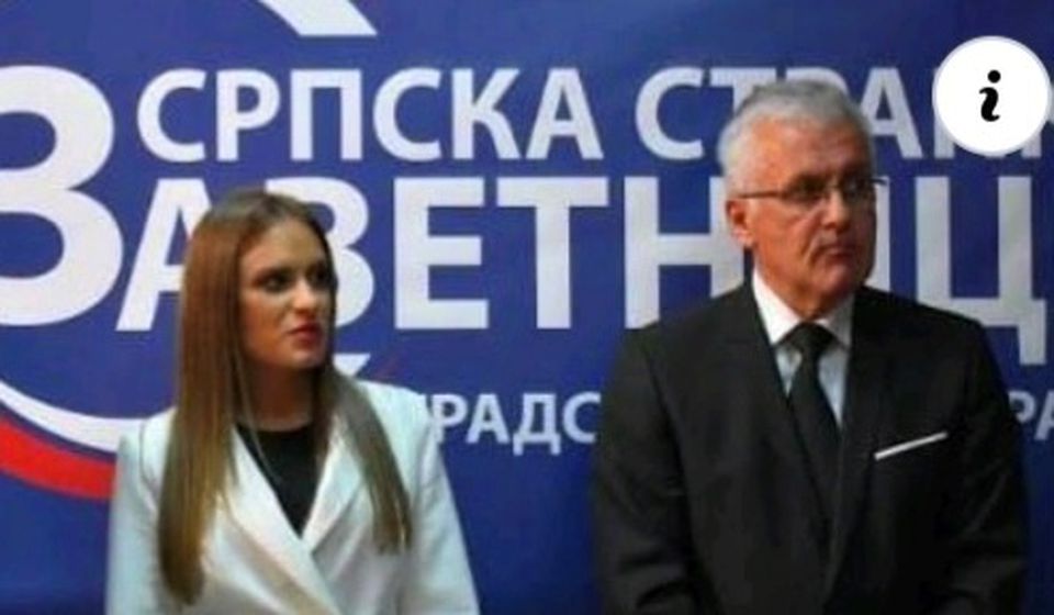 Milica Đurđević Stamenkovski i sedmi na listi Zavetnika Dragan Nikolić Nika, advokat iz Vranja. Foto lično vlasništvo