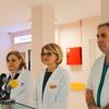 Direktorka sa upravnicima Doma zdravlja i Opšte bolnice. Foto VranjeNews