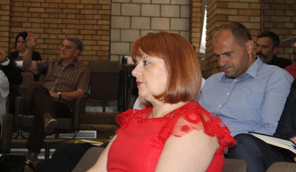 Izveštaj o radu Gradske biblioteke nije usvojen: direktorka Vesna Petric. Foto VranjeNews