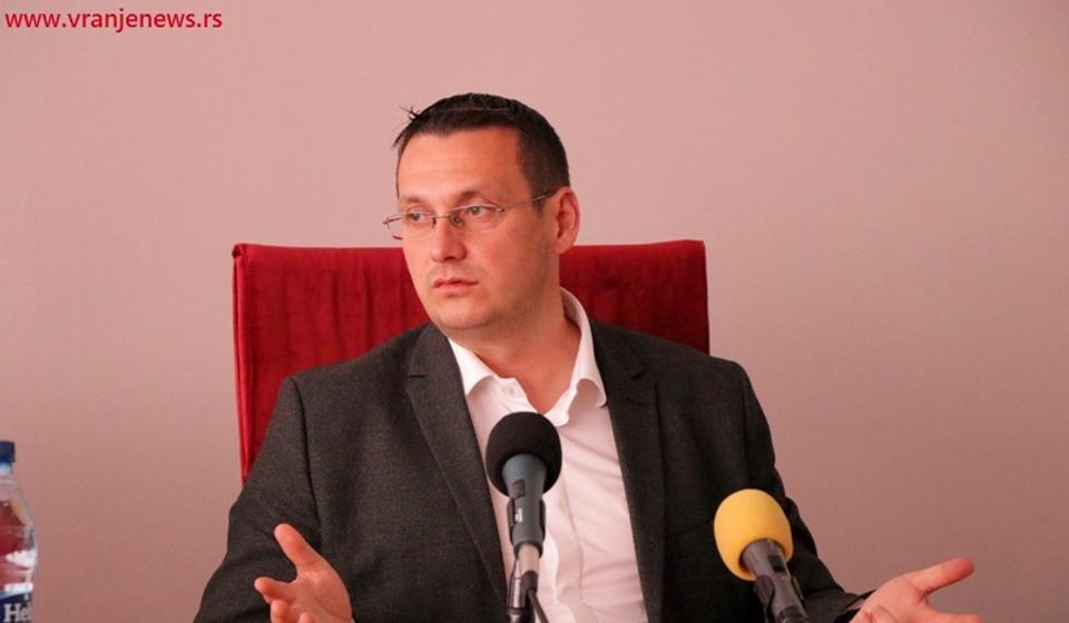 Ispunili smo sve što smo zacrtali: predsednik opštine Goran Mladenović. Foto Vranje News