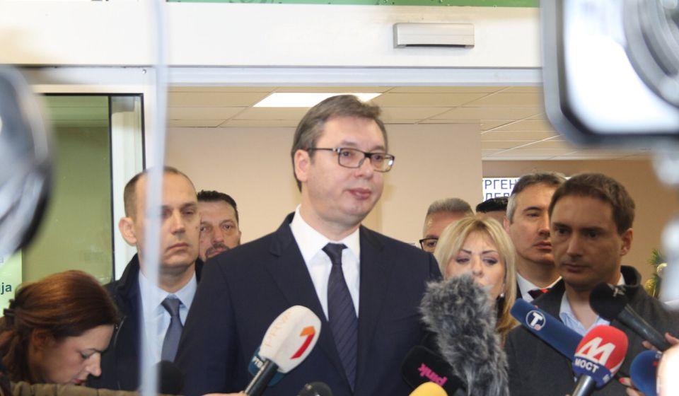 Da se ja pitam zatvorio bih Beograd i uveo sedmodnevni policijski čas: Aleksandar Vučić. Foto Vranje News