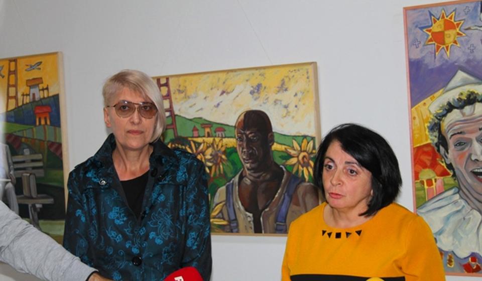O stvaralaštvu slikarke govorila istoričarka umetnosti i kustos Galerije Narodnog muzeja Mirjana Jovanović. Foto VranjeNews
