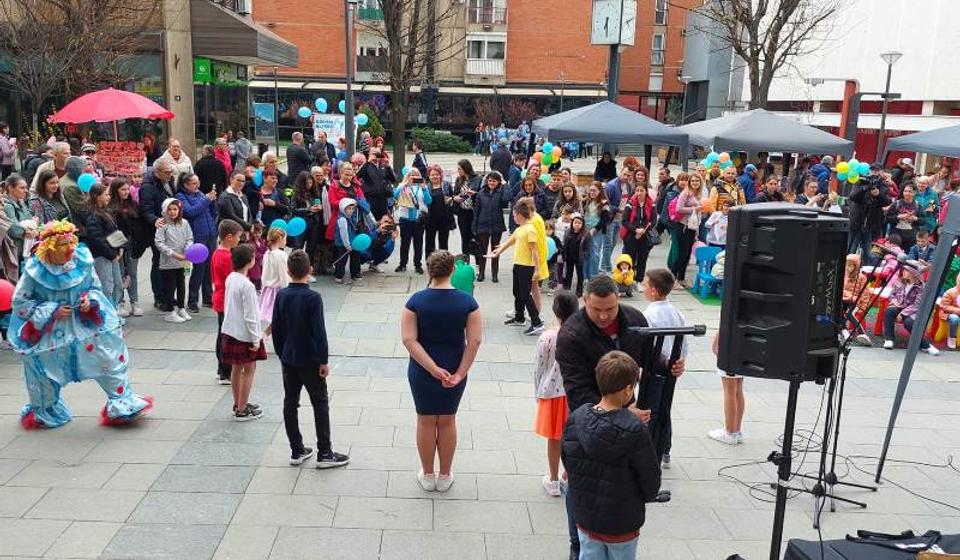 Detalj sa Humanitarnog dana šale u centru Vranja. Foto RP