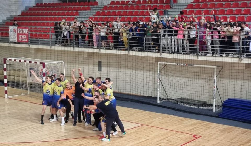 Radost posle pobede u Vrnjačkoj Banji. Foto Vranje News
