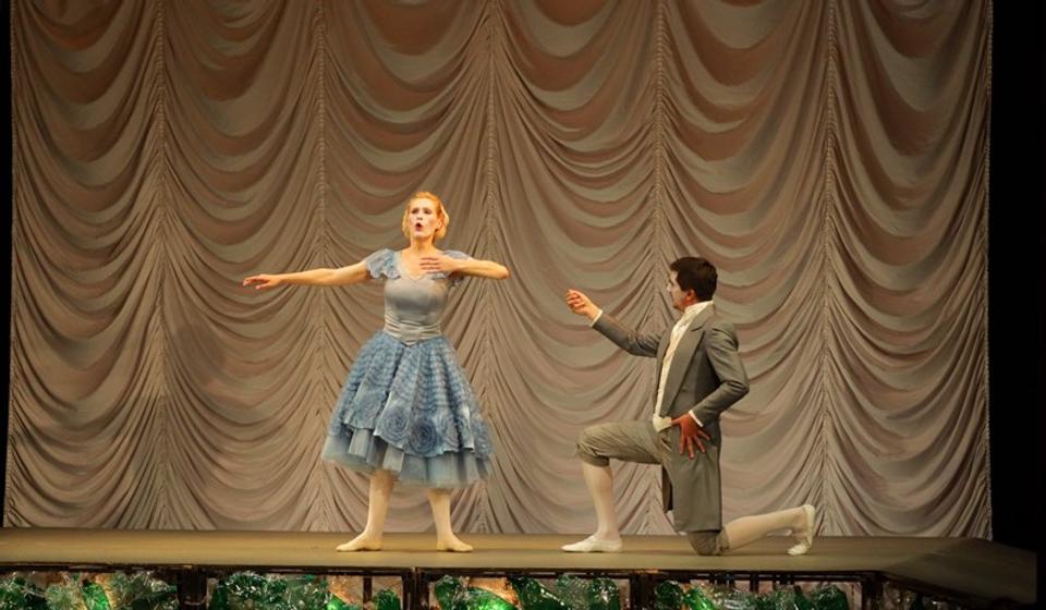 Minja Peković u predstavi Izbiračica. Foto Vranje News