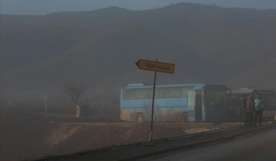 Trasa obilaznice u Slobodnoj zoni u Bunuševcu. Foto VranjeNews
