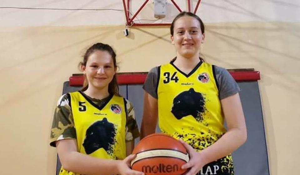 Gorana Nikolić (levo) i Jana Antić. Foto KK Panteri