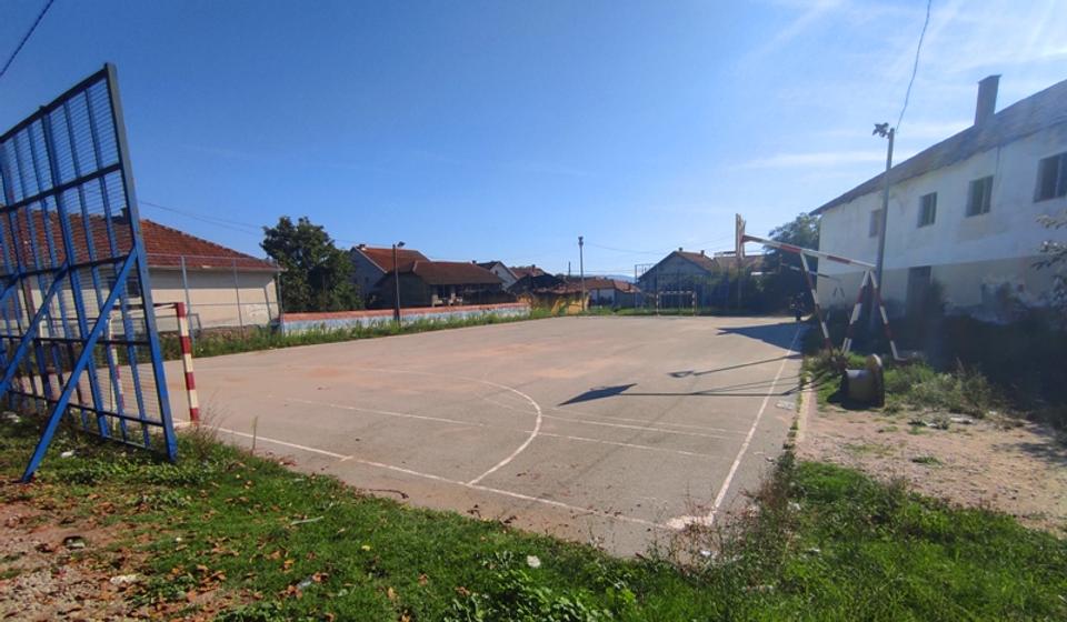 Ovde će biti realizovana volonterska akcija: sportski teren u Neradovcu. Foto promo