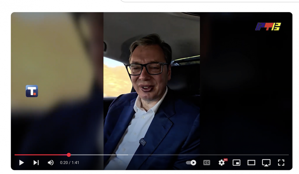 Po-hepi sam nego kad gostujem na Informer: Alek Produženi s Ladno Mleko. Foto YouTube (printscreen kanala RTV doo)