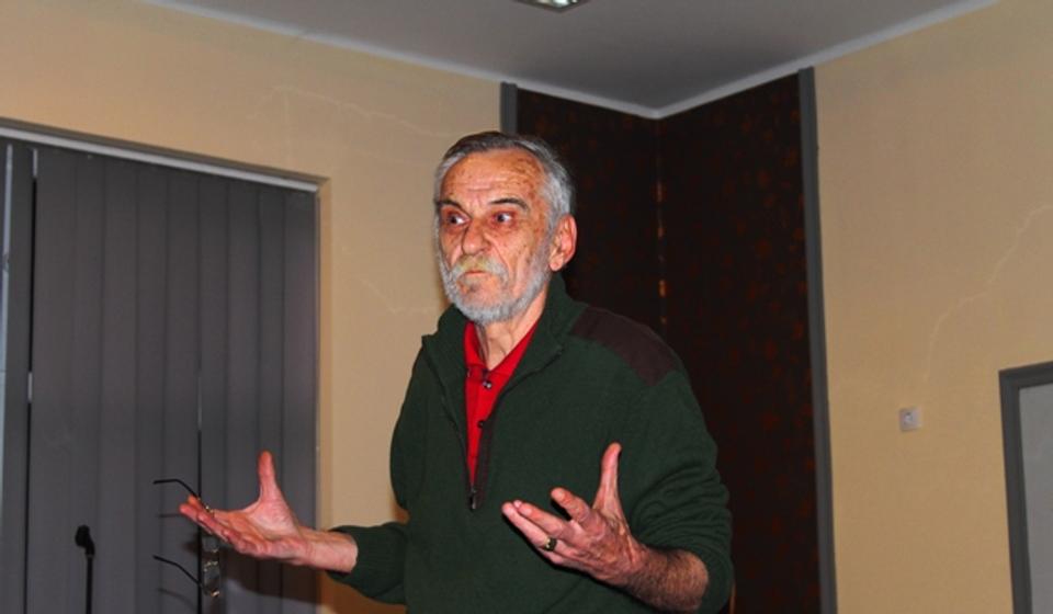 Najnagrađivaniji živi srpski pisac: Boško Lomović. Foto VranjeNews