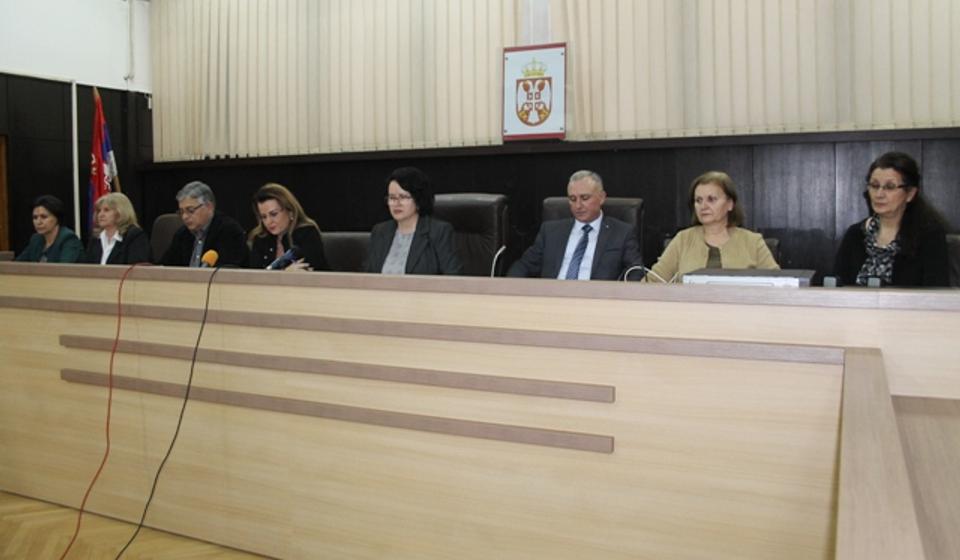 Sudije Višeg suda u Vranju. Foto VranjeNews