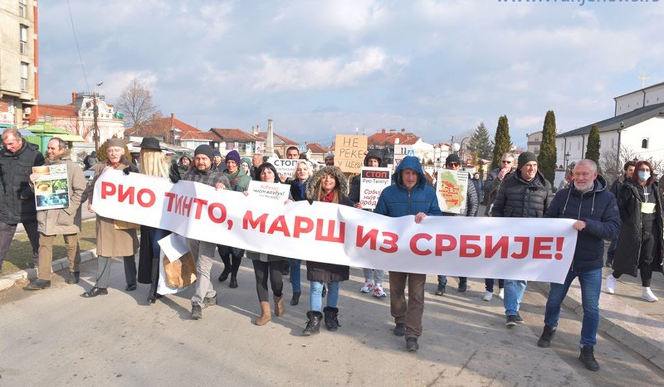 Iz perioda eko protesta u Vranju. Foto Vranje News