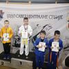 Vranjanci Nikola Ivanović i Novak Đorđević prvi i drugi u kategoriji starijih poletaraca. Foto Džudo klub Vranje