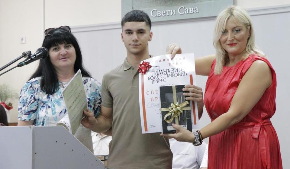 Bogdan Stanojković, sportista generacije. Foto Vranje news