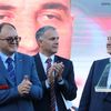 Zoran Antić (levo) na jednom od predizbornih skupova SPS-a. Foto Vranje News
