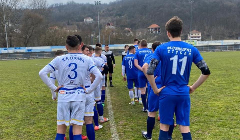 Lugina se nakon trijumfa u Stublu približila lideru Trnovcu na samo dva boda. Foto KF Lugina