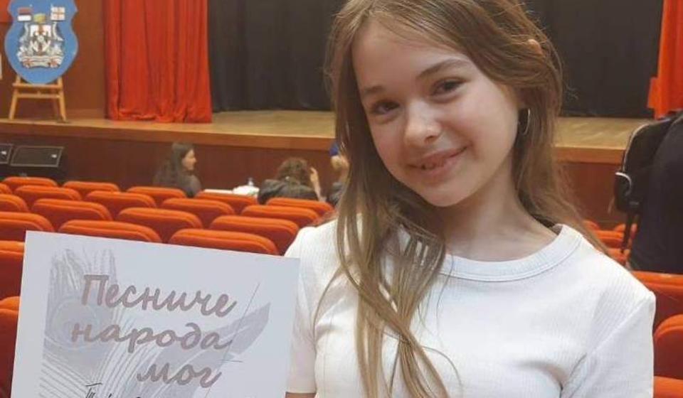 Lena Spasić. Foto OŠ Svetozar Marković
